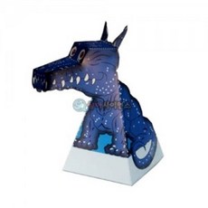 10개세트 방과후 창의활동 착시현상 고개돌리는 종이 공룡 만들기 과학캠프 과학원리 실험