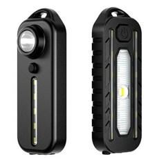 광휘몰 휴대용 LED 어깨 경광등 순찰 경찰 점멸등 미니 야간 안전등 램프 신호 경광등 라이트, 두줄, 1개