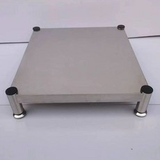 주방 스텐 선반 스테인리스 앵글 낮은 업소용 작업대 보관함, 1개, 40x45x10 두꺼워짐, 1단