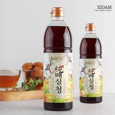 황매실로 숙성시킨 순매실청 900ml x 2, 900mg, 2개, 1개입