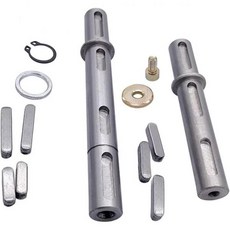 1개 NMRV030 단일 출력 축 이중 출력 축 웜 기어 감속기 액세서리 플랜지 토크 암 출력 축 14밀리미터 직경(이중 출력 축), 이중 출력 샤프트