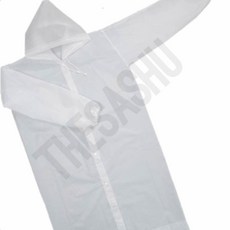 아웃도어우비 고급우의 성인용 화이트