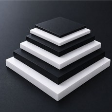 포맥스 판 폼보드 재단 가공 검정 백색 2T 3T 5T 8T 10T 주문 제작 상품, 1개, 3mm