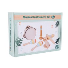 奧爾夫樂器組 幼兒園早教音樂教具 6件組 12個月以上適用, 早教樂器6件套, 1套