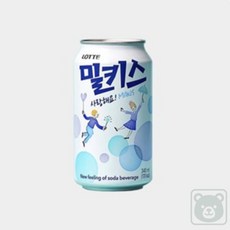 꼭필스 밀키스 340ml 24캔 청량음료