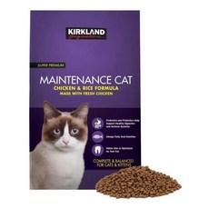 Kirkland Signature 科克蘭 雞肉&米配方乾貓糧 11.34公斤, 1個, 11.34kg, 雞