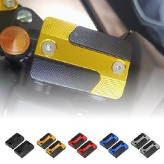 PCX 마스터실린더 캡 오일커버 2개 세트, 1세트, 블랙