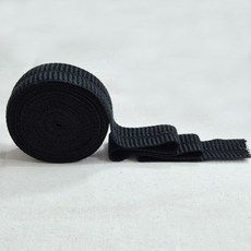 니트 바이어스 울바인딩 테이프 4yard (360cm), 블랙, 1개