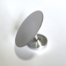 BB優選 咖啡萃取鏡 實木反光鏡, 1個, 萃取鏡 雙磁吸/銀底座 直徑66mm