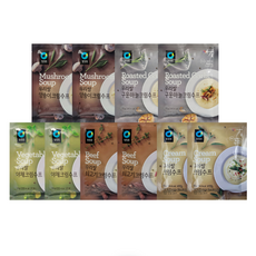 우리쌀수프 15개(구운마늘크림3+쇠고기크림3+야채크림3+양송이크림3+크림3)/무료배송, 1세트