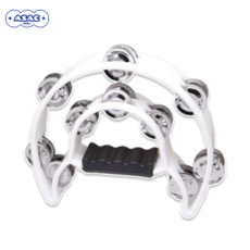 찰랑 노래방 탬버린 아삭스퀘어, 화이트, 1개