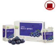 정관장 굿베이스 홍삼담은 블루베리 50mlx30포 쇼핑백 포함 추석 선물 세트 홍삼 블루베리 즙 추천, 50ml, 30개