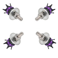 번호판 볼트와 나사를 설치할 나사 고정 장치 자동차와 오토바이에 적합, 1개, 3. 4pcs