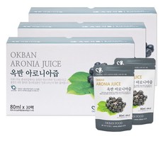 옥반식품 아로니아즙, 2.4L, 3개