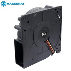 Bambu Lab P1P 12032 4 핀 냉각 선풍기 24V DC 브러시리스 AUX 듀얼 볼 송풍기 3D 프린터 터보, 01 1pc