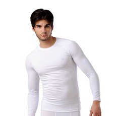 GearX 男款圓領長袖內刷毛T恤