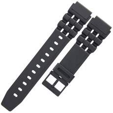 CASIO 71602163 레진 시계 밴드 f/ 스포츠 일루미네이터 W87H-1A2V W87H-1V W88H-1VH