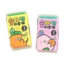 핑크풋 지우개 필기구 문구 학용품 슬라임 지우개, 1개, 단품