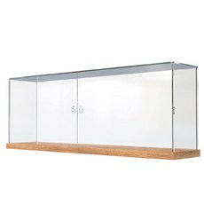 [隔天發貨]公仔展示盒 展示盒 公仔收納盒 站站坐坐拉布布哭娃都可裝 公仔盒 盲盒收納 公仔收納 泡泡瑪特 哭娃 收納盒, 1套, 公仔展示盒-透明 現貨隔天發