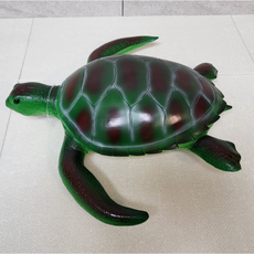 맘앤차일드 2707 자이언트 거북이 소프트모형 피규어 모형 인형 장난감, 1개