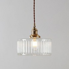 華燈惠 日式玻璃吊燈 複古文藝北歐簡約餐廳吧台廚房床頭民宿INS風格個性, 透明色