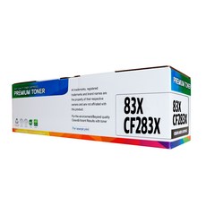 83X CF283X 호환 토너, 검정, 1개