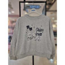 에꼴리에 [동아쇼핑] 주니어 드림캣 프린트 맨투맨 티셔츠 10대룩 26년 가을신상50% 공용아동 중학생 26C0455