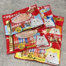 【限時促銷】CIAO 啾嚕肉泥 CIAO肉泥 20入/40入/60入肉泥量販綜合包, 1個, 40入132 鮪魚+鰹魚, 14g, 鮪魚鰹魚