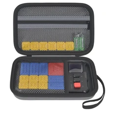 Giiker 슈퍼 슬라이드 두뇌 게임 티저 퍼즐 주최자 보관 가방 흐름 슬라이더 가방과 호환되는 케이스, Grey, 1개