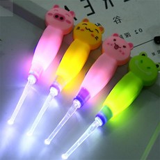 오렌콩 유아귀이개 아기귀이개 귀청소 불빛귀이개, LED캐릭터귀이개