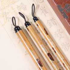 늑대털 서예붓 3종 세트, 2세트, 서예붓3종