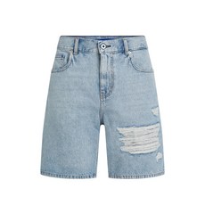 칼라거펠트진 디스트레스드 쇼츠