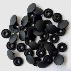 [청라핸즈] 일제T단추-10mm(10셋트)-블랙(04-6040)티단추