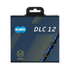 KMC 鑽石鏈條 12速鏈條 附快扣 12 SPEED 126目 公司貨, 1個, DLC12(藍)