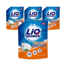 리큐 클린파워 액체세제 일반용 2L 4개