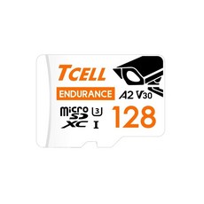 TCELL 冠元 128GB SDXC UHS-I (A2)U3 監控專用記憶卡 高速高耐用 工業級, 1個