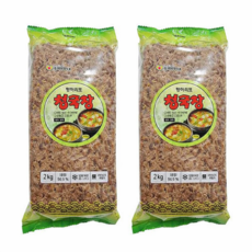 아리랑 식품 항아리표 청국장 2kg 2개