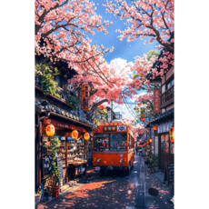 앤드 DIY 보석십자수 액자형 보석 십자수 세트 40X60cm, 1세트, S005