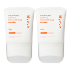 릴리이브 그로우턴 브러쉬 앰플 여성 탈모완화 엑소좀, 100ml, 2개