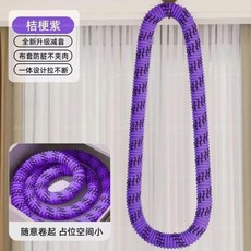 소프트 웨이트 무소음 훌라후프 복부 슬리밍 홈트레이닝 지방 연소 운동기구, 1개, 2. 보라색 [고급모델 | 약 1.5kg ] 가중폭발, 1g