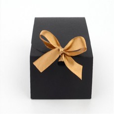 마루루 무지 선물상자 부모님용돈박스, 소 - 블랙