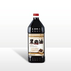 佳源油品 冷壓黑麻油 1500ml 純黑芝麻 低溫粹取 料理常備 香氣純正, 1個, 1.5L