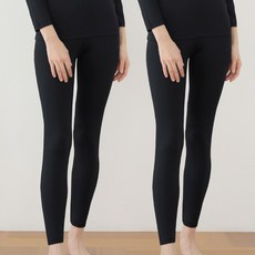 [1+1] TRY 여성 히트업 발열 내복 하의 2매세트