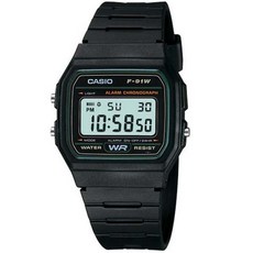 CASIO 卡西歐 輕量電池照明自動日曆防水手錶 91 卡其色