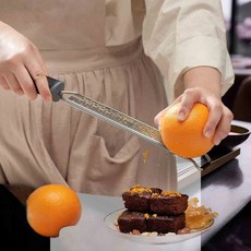 치즈그레이터 롱 2in1 레몬제스터 치즈갈이 그라인더 가정용 제스터 슬라이서