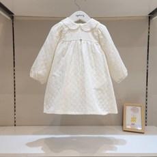 [아가방} 강남점*60% / 사랑스런 클래식 면 원피스/다이아 이중지 면 원피스/아가방 원피스