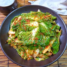 담백 고소 깔끔 시원한 봄동 겉절이 김치, 1박스, 1kg