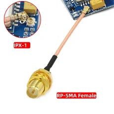 SMA-IPX 피그테일 점퍼 RP 암-U.FL 1 RG178 RF1.13 Wifi 라우터 안테나용 동축 케이블 어댑터 5cm, 03 Length-15cm, 01 RPSMAK-IPX1-178