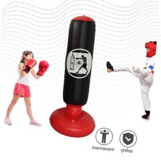 샌드백 스탠딩형 복싱 펀칭백 오뚜기 타입 가정용 운동기구 실내 격투기 연습용 홈트레이닝, 160cm