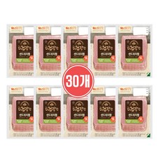 CJ 더건강한 샌드위치햄(생식용) 90g, 30개